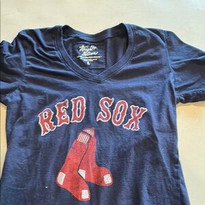 Red Sox  Navy Blue T-Shirt